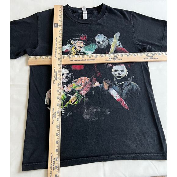 Horror Slasher Unisex Size Small T Shirt VTG Michael Myers Freddy Jason Chainsaw - Picture 5 of 7